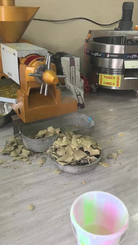 大豆冷軋螺旋榨油機